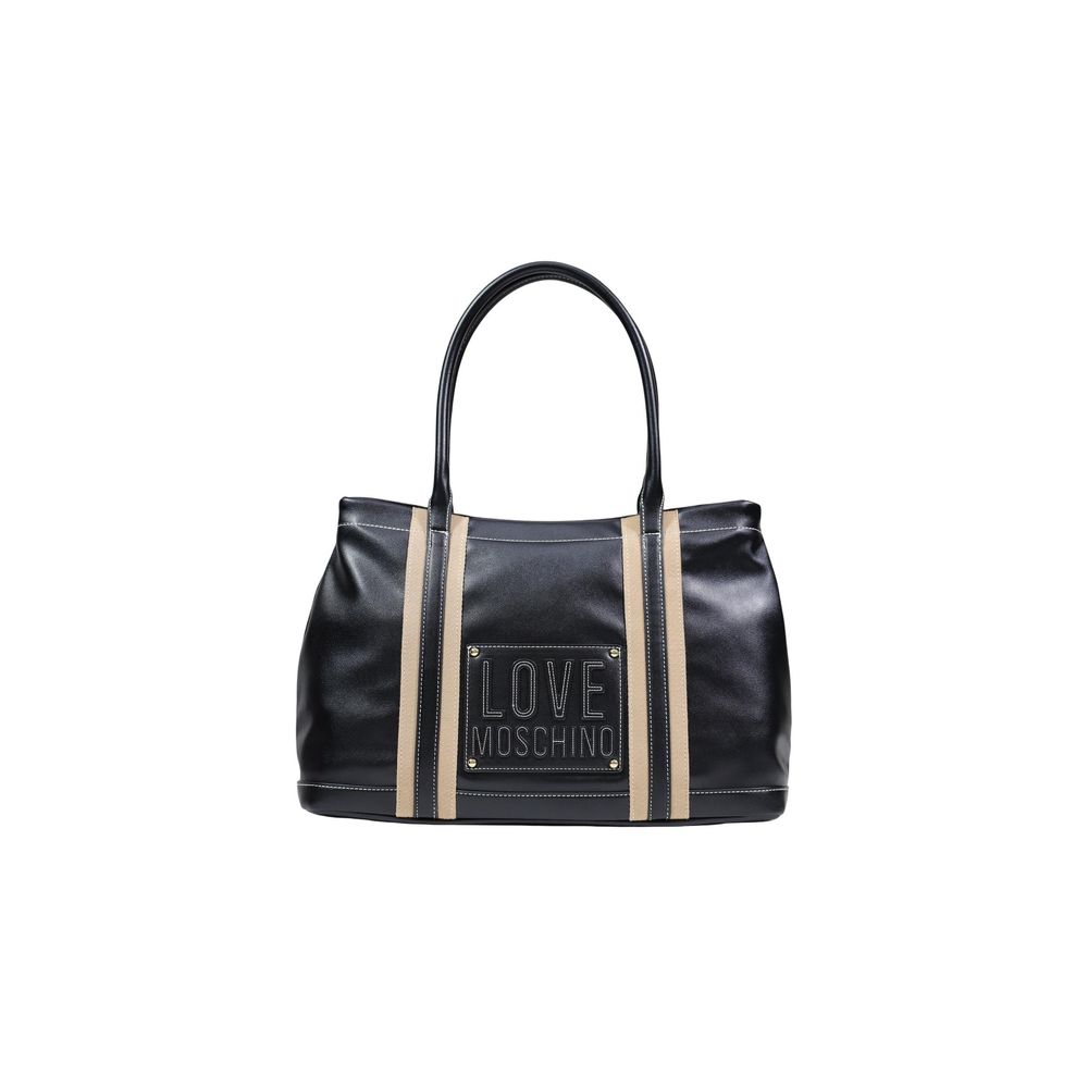 Love Moschino Black Polyethylene Handbag - Luxe Marca