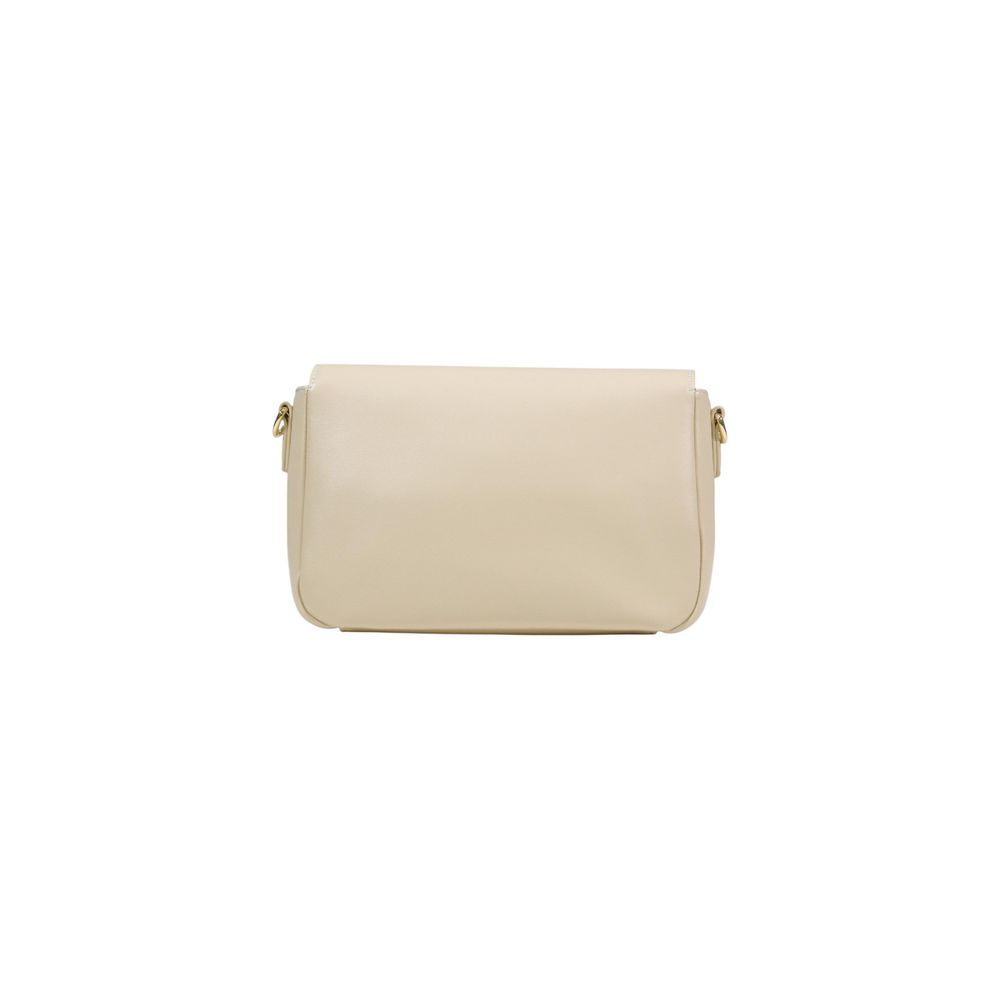 Love Moschino Cream Polyethylene Handbag