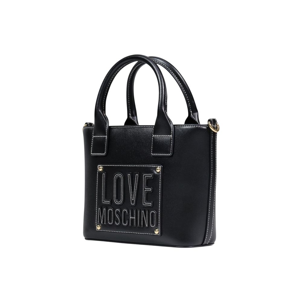 Love Moschino Black Polyethylene Handbag - Luxe Marca