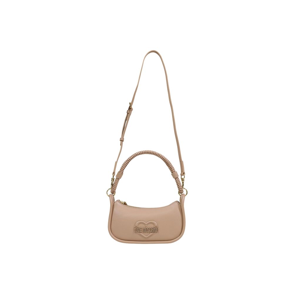 Love Moschino Beige Polyethylene Handbag - Luxe Marca