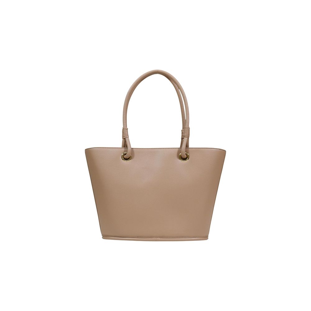 Love Moschino Beige Polyethylene Handbag - Luxe Marca