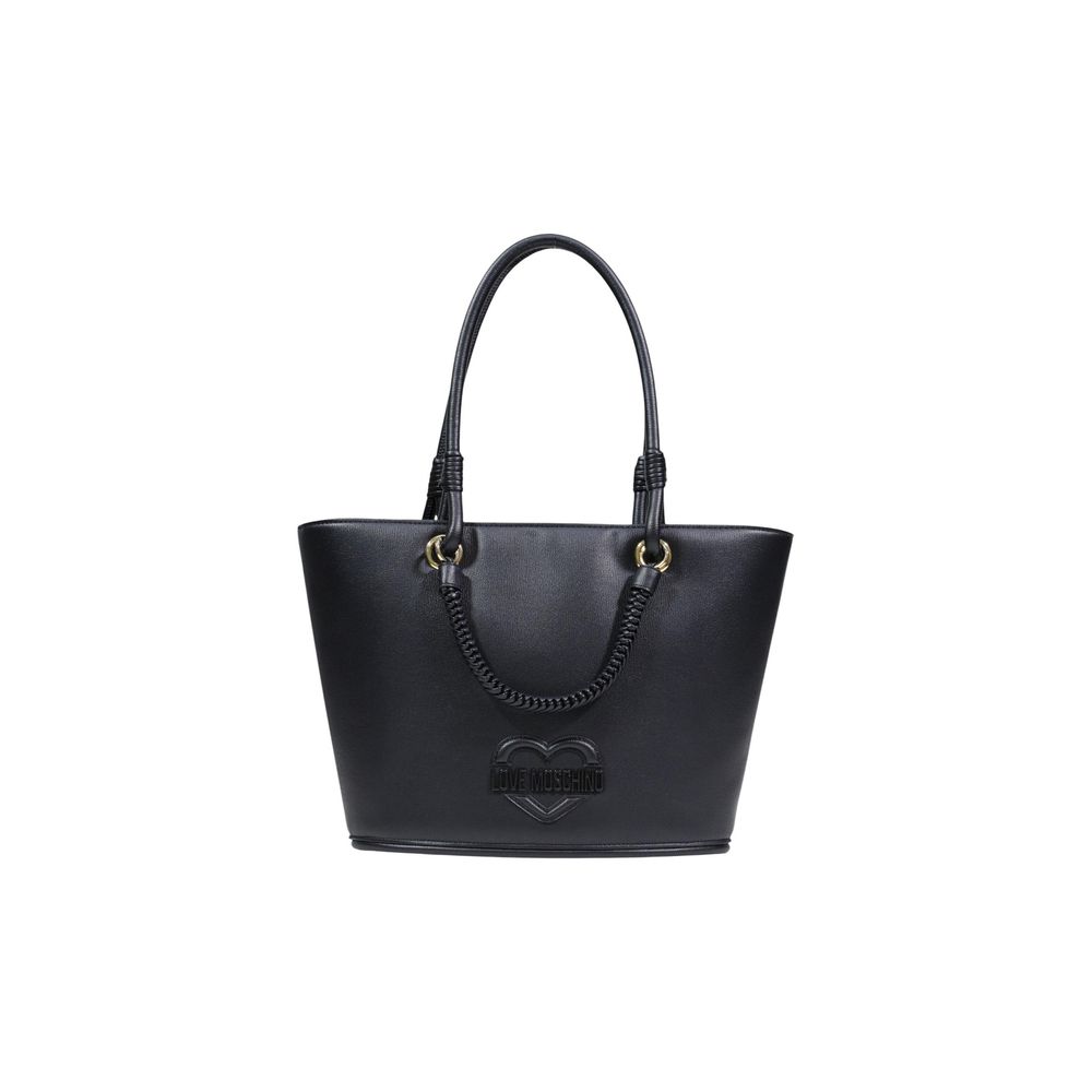 Love Moschino Black Polyethylene Handbag - Luxe Marca