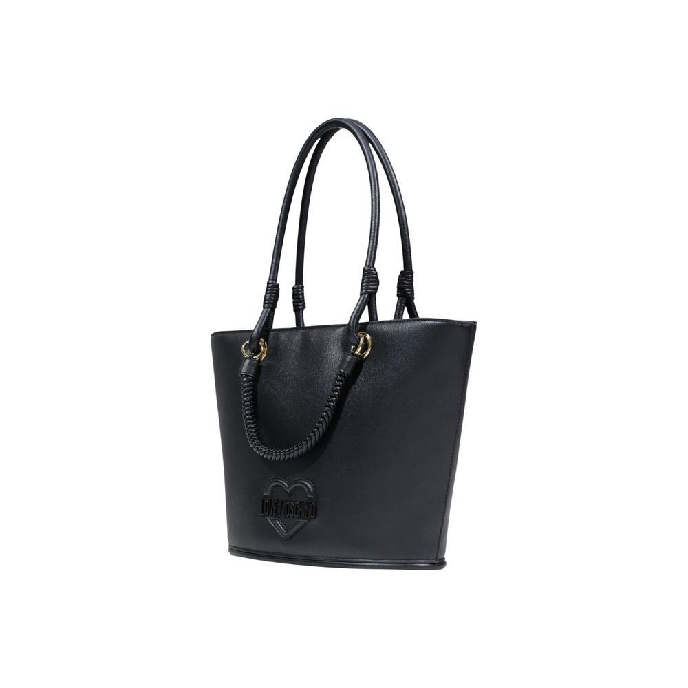 Love Moschino Black Polyethylene Handbag - Luxe Marca