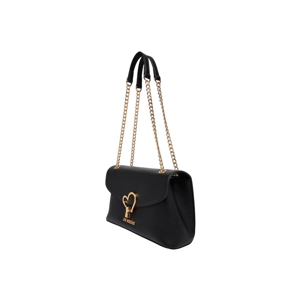 Love Moschino Black Polyethylene Handbag - Luxe Marca