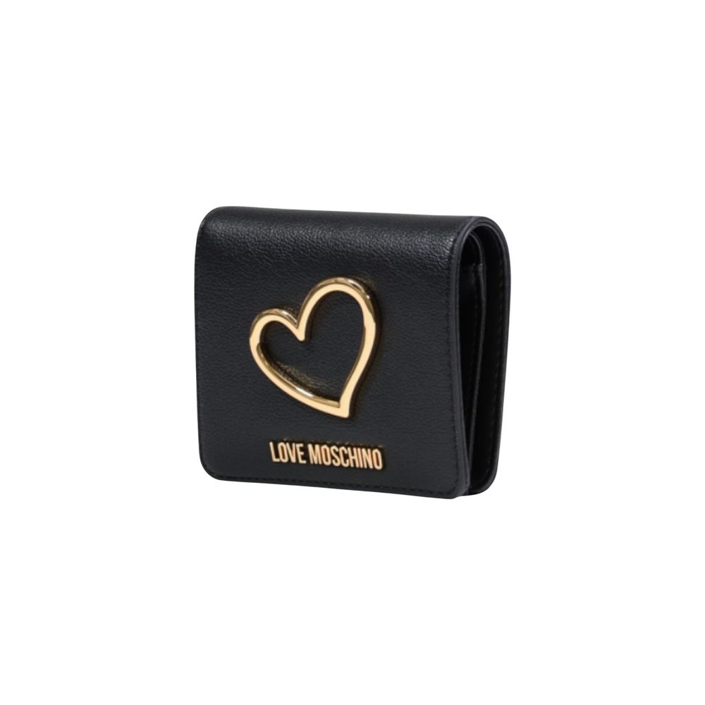 Love Moschino Black Polyethylene Wallet - Luxe Marca