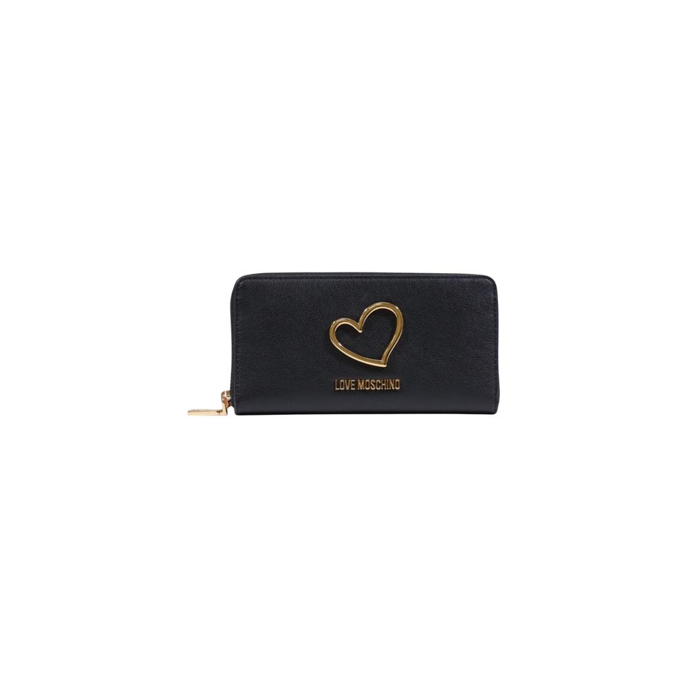 Love Moschino Black Polyethylene Wallet - Luxe Marca