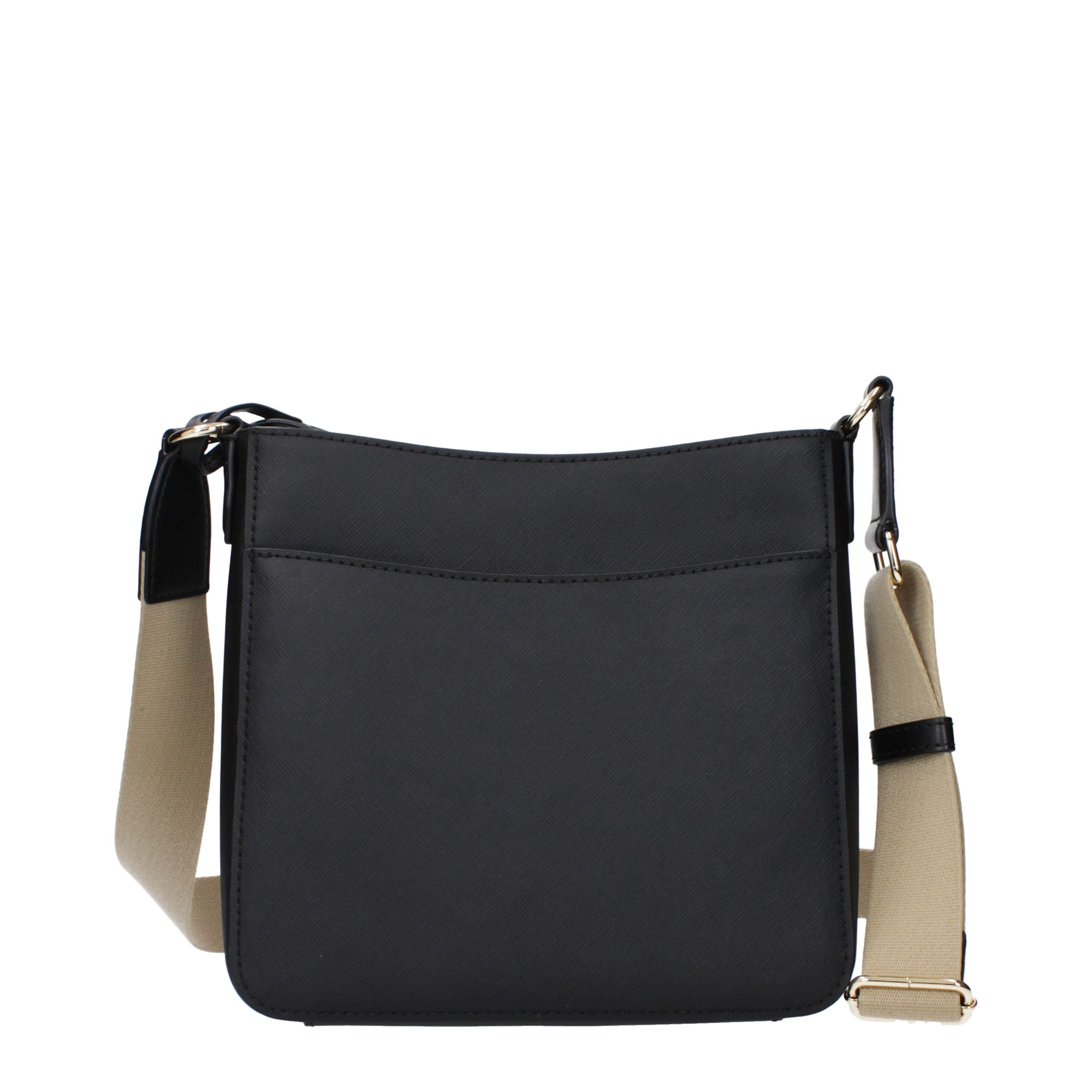 Michael Kors Black Leather Crossbody Bag