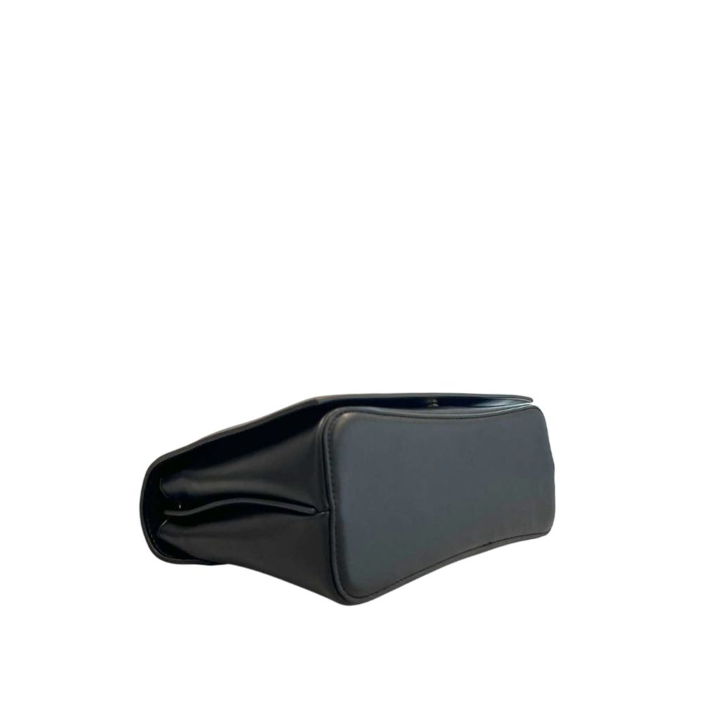 Twinset Black PU Women Crossbody Bag - Luxe Marca