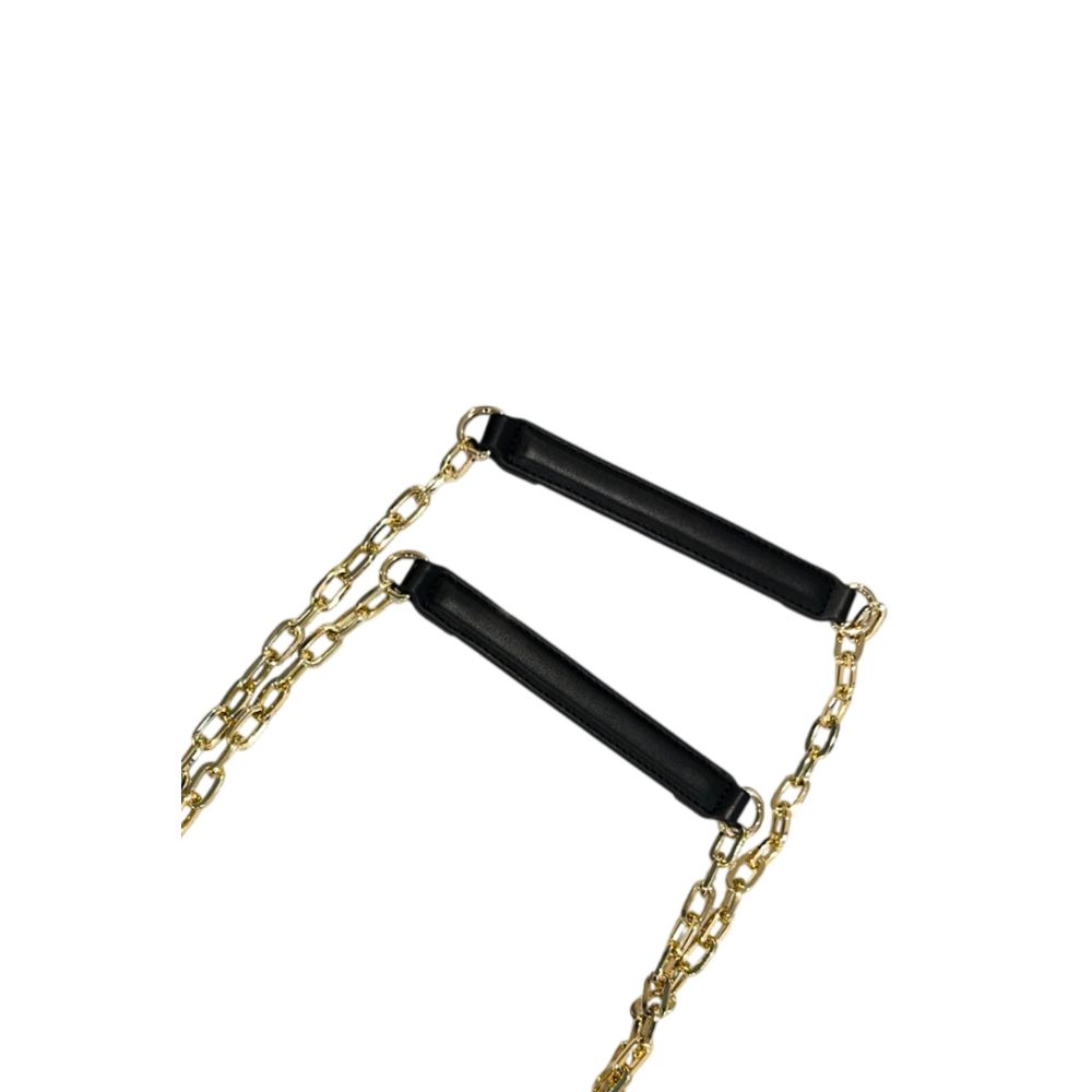 Twinset Black PU Women Crossbody Bag - Luxe Marca