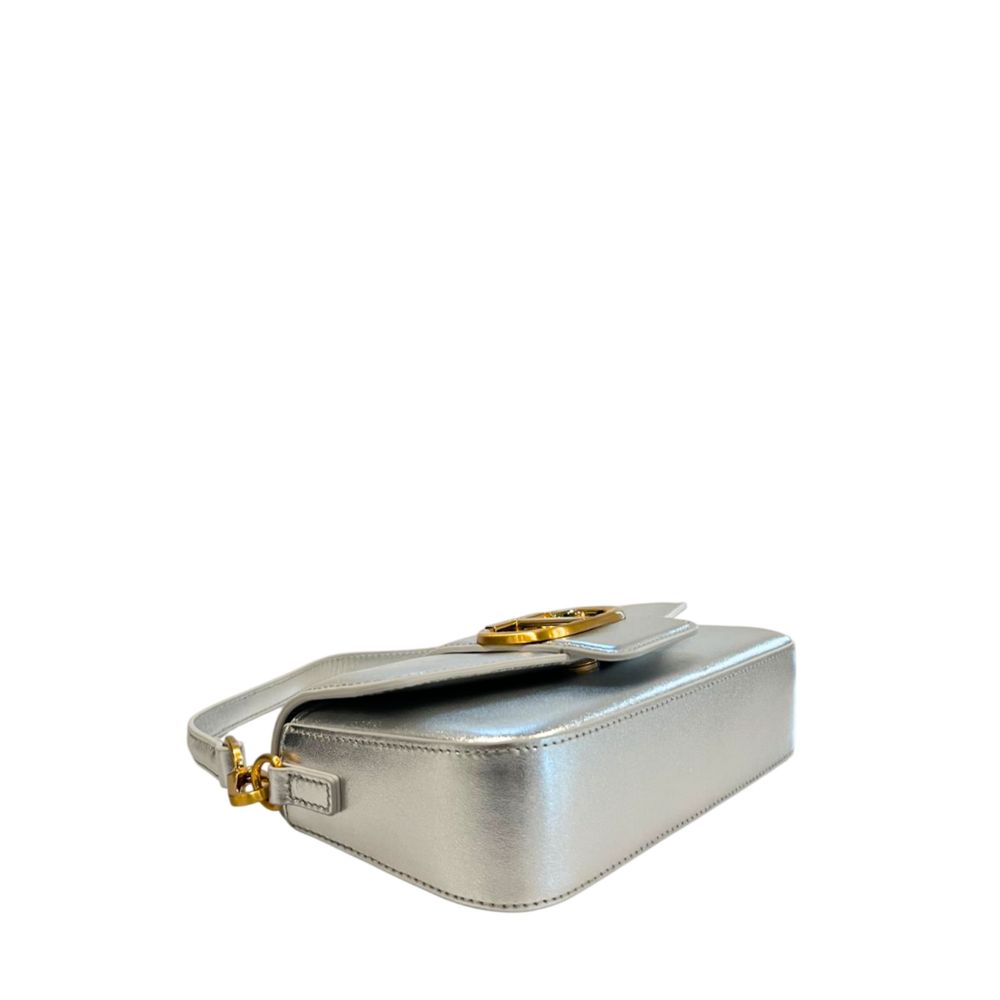 Twinset Silver PU Women Shoulder Bag - Luxe Marca