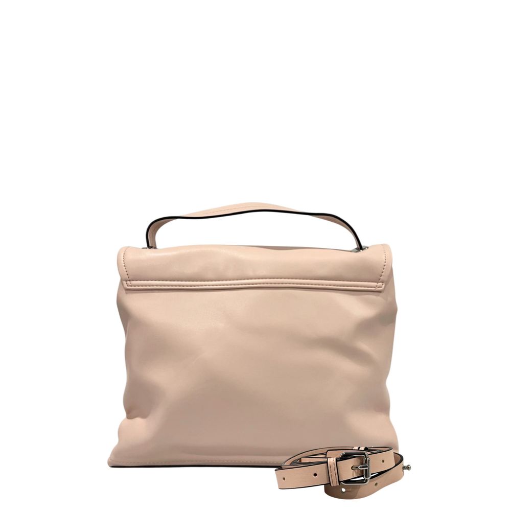 Twinset Pink PU Women Handbag - Luxe Marca