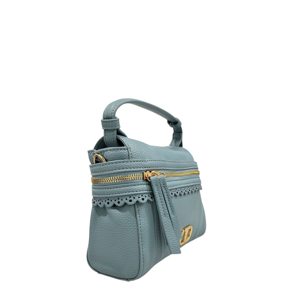 Twinset Blue PU Women Handbag - Luxe Marca