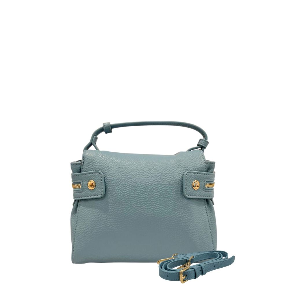 Twinset Blue PU Women Handbag - Luxe Marca