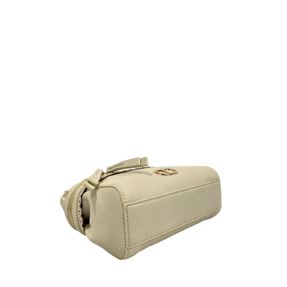 Twinset Beige Polyethylene Shoulder Bag - Luxe Marca