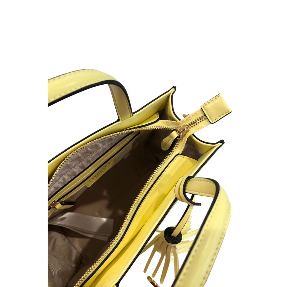 Twinset Bicolor Polyethylene Shoulder Bag - Luxe Marca