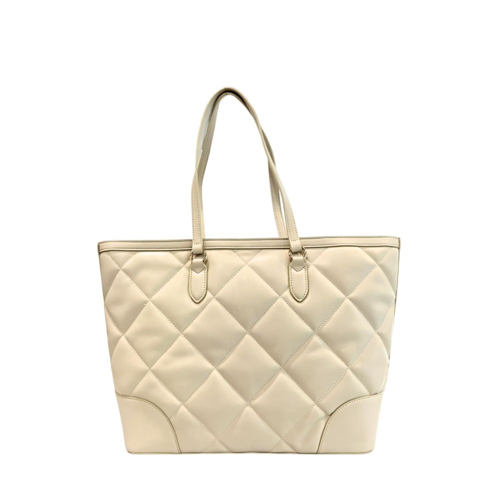 Twinset White Polyethylene Shoulder Bag - Luxe Marca