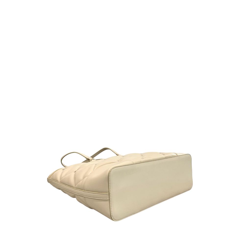 Twinset White Polyethylene Shoulder Bag - Luxe Marca