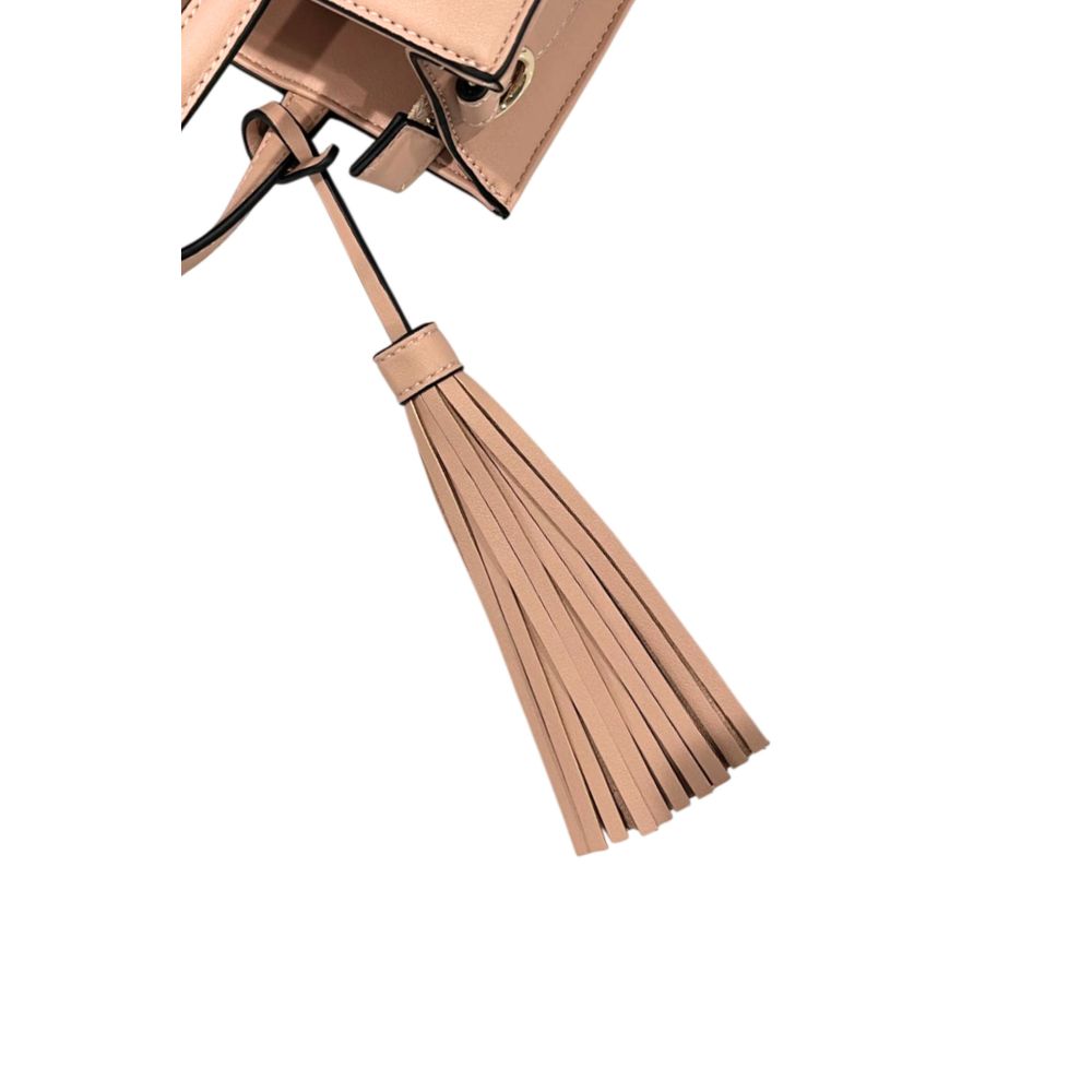 Twinset Pink PU Women Handbag - Luxe Marca