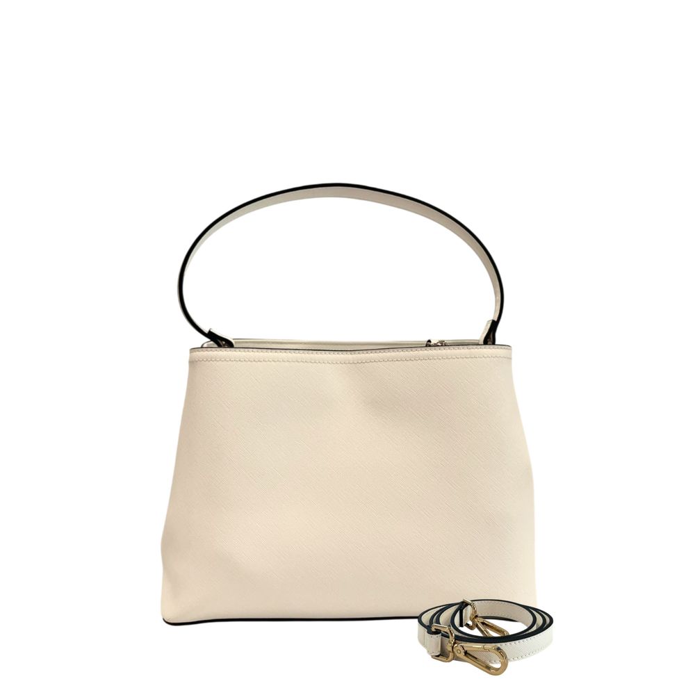 Twinset White PU Women Handbag - Luxe Marca
