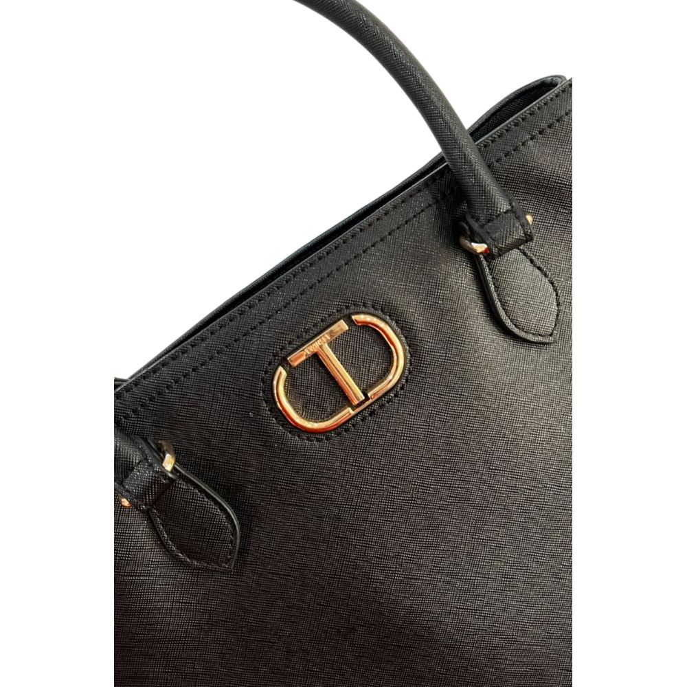 Twinset Yellow Polyurethane Women Shoulder Bag - Luxe Marca