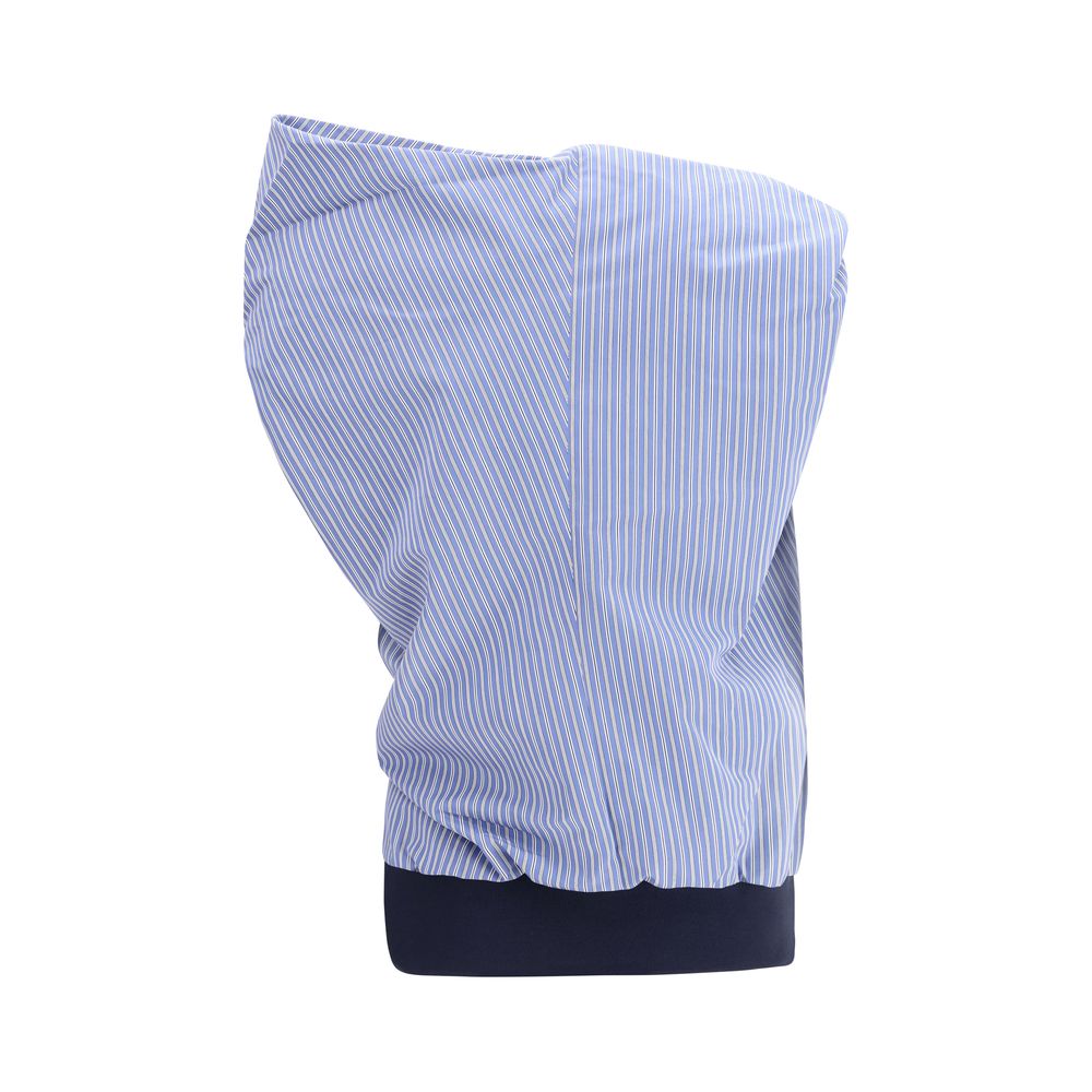 Sacai Blue Polyester Pattern Shirt - Luxe Marca