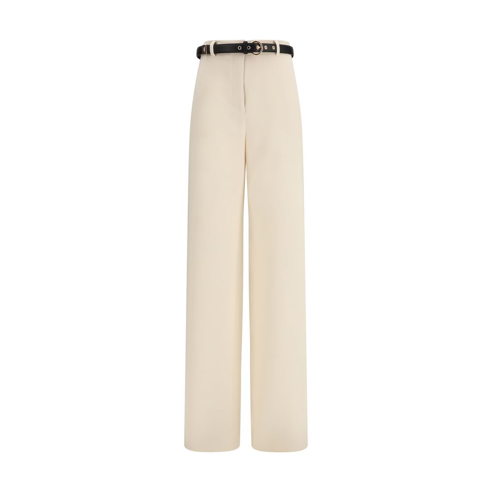Max Mara Beige Triacetate Dress Pants - Luxe Marca