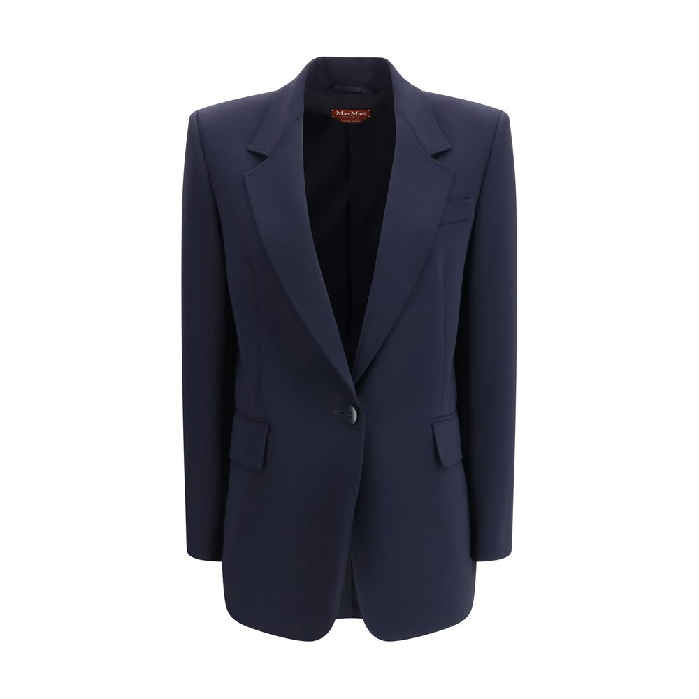 Max Mara Blue Triacetate Blazer - Luxe Marca