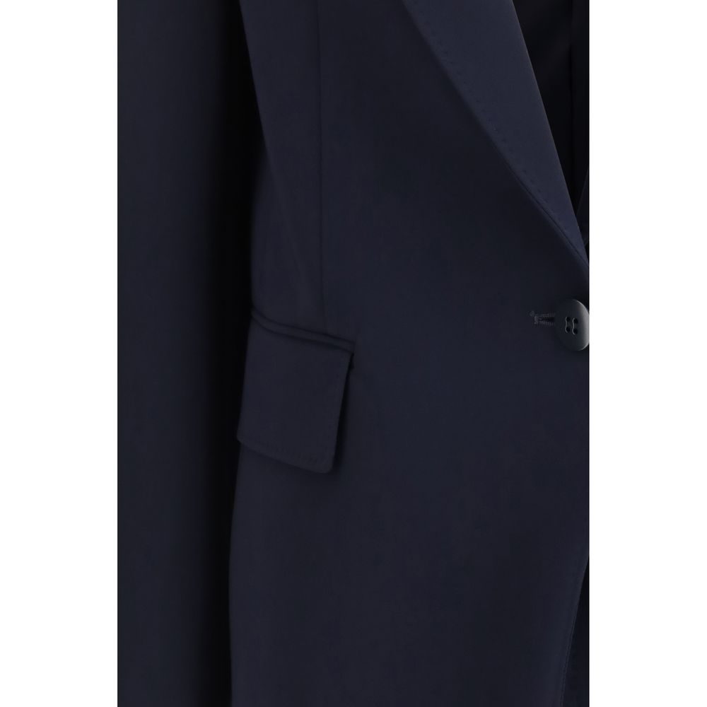 Max Mara Blue Triacetate Blazer - Luxe Marca