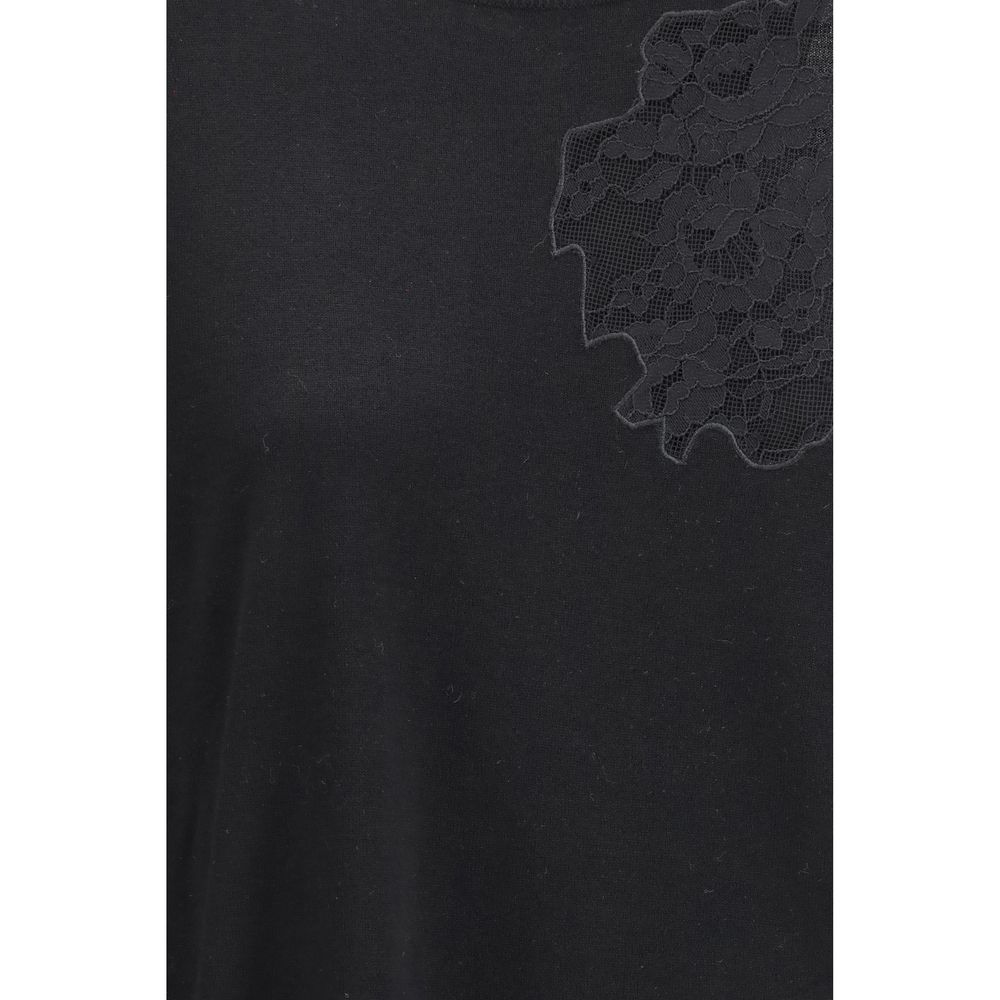 Max Mara Black Silk Sweatshirt - Luxe Marca