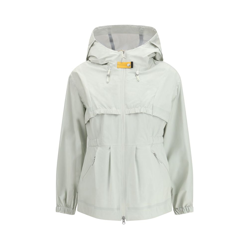 Parajumpers White Polyamide Shell Jacket - Luxe Marca
