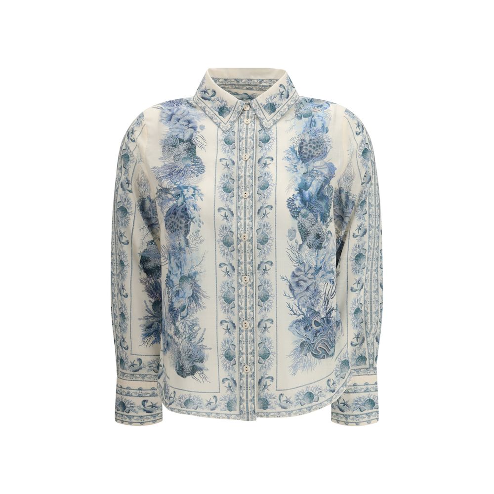 Zimmermann Multicolor Cotton Pattern Shirt - Luxe Marca