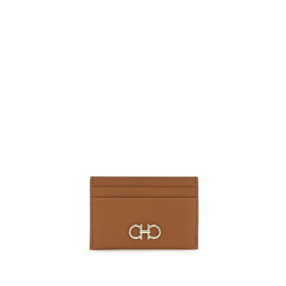 Ferragamo Brown Calf Leather Bos Taurus Wallet - Luxe Marca