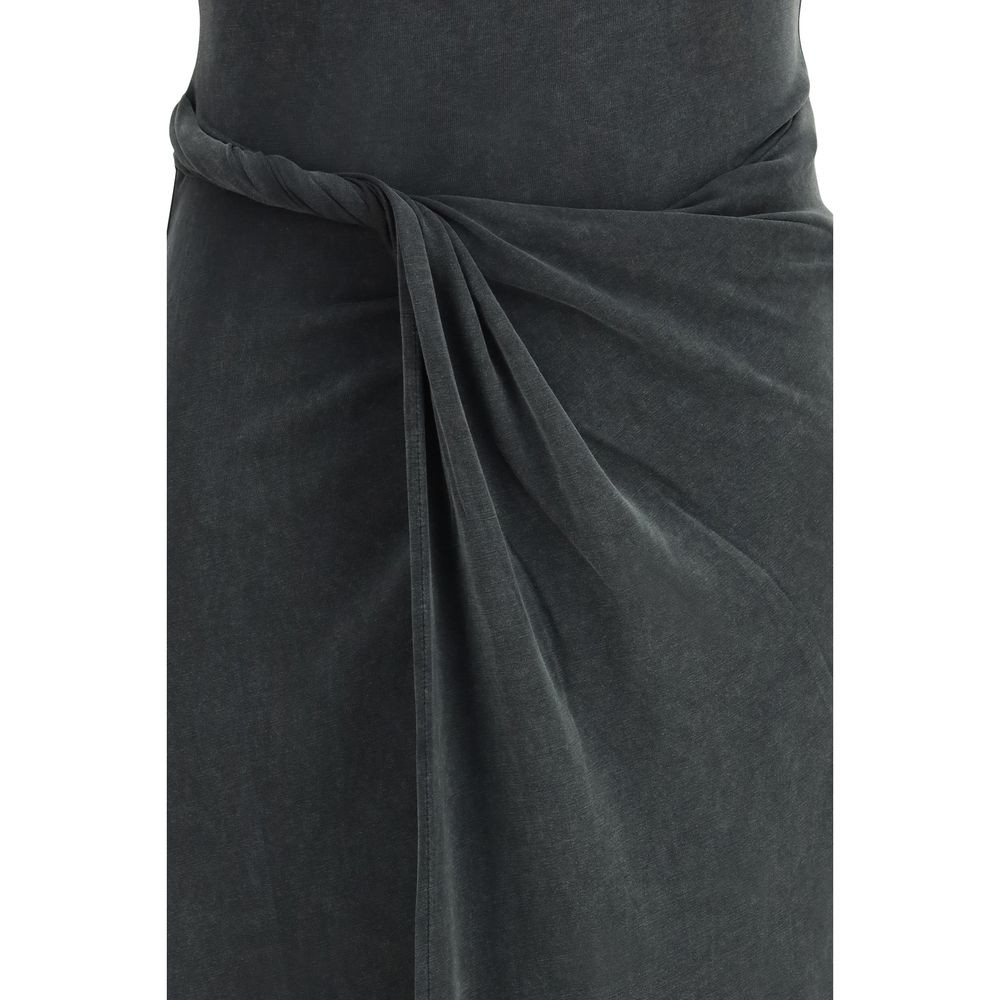 Diesel Gray Modal Casual Dress - Luxe Marca