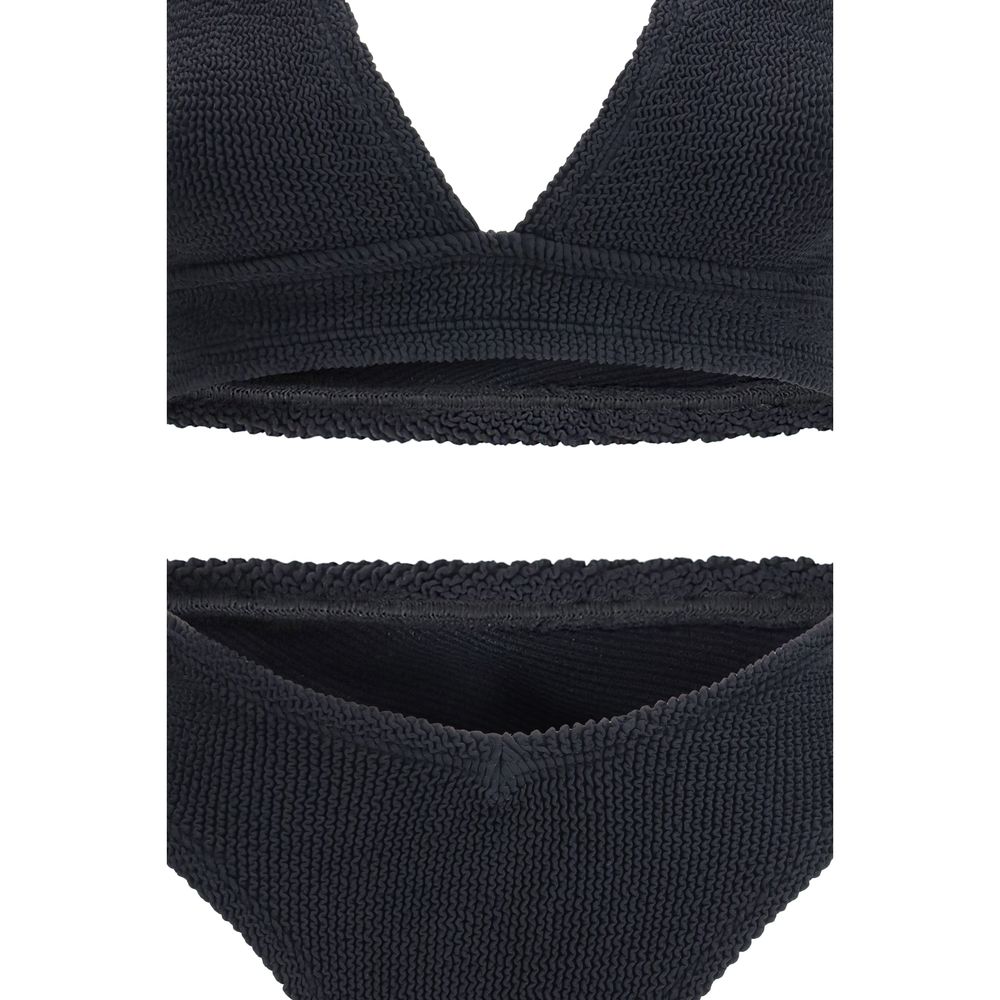 Hunza G Black Polyamide One-Piece Swimsuit - Luxe Marca
