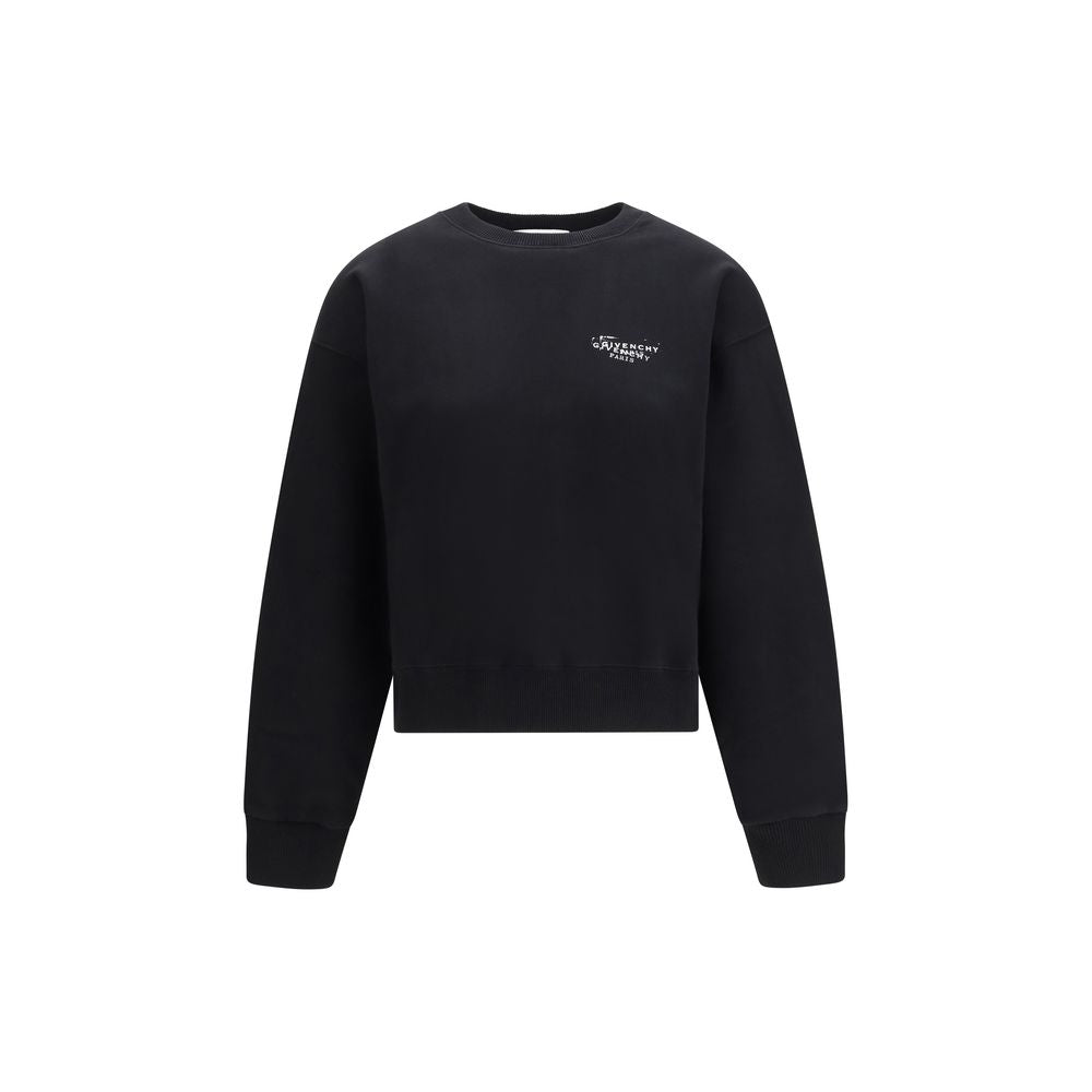 Givenchy Black Cotton Sweatshirt - Luxe Marca
