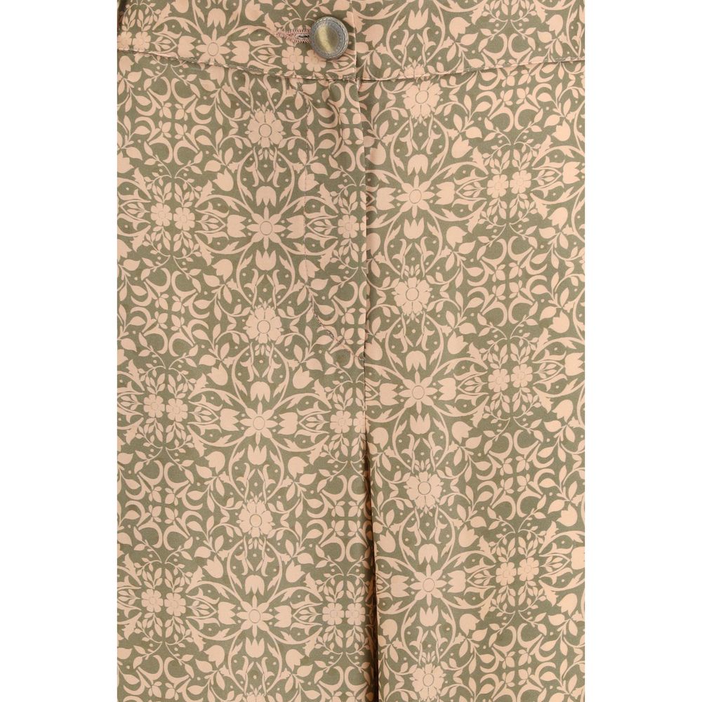 Kristina Ti Multicolor Viscose Casual Pants - Luxe Marca