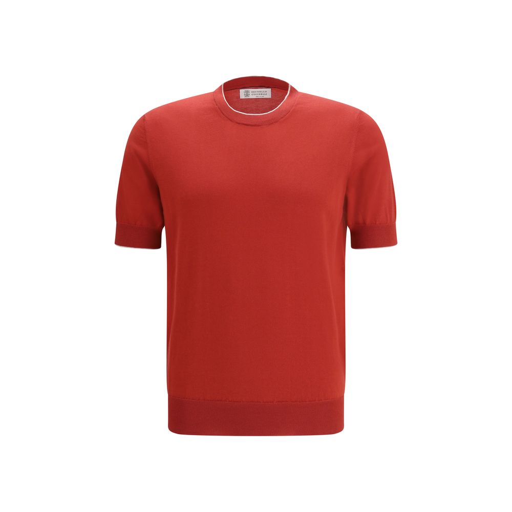Brunello Cucinelli Multicolor Cotton T-Shirt - Luxe Marca