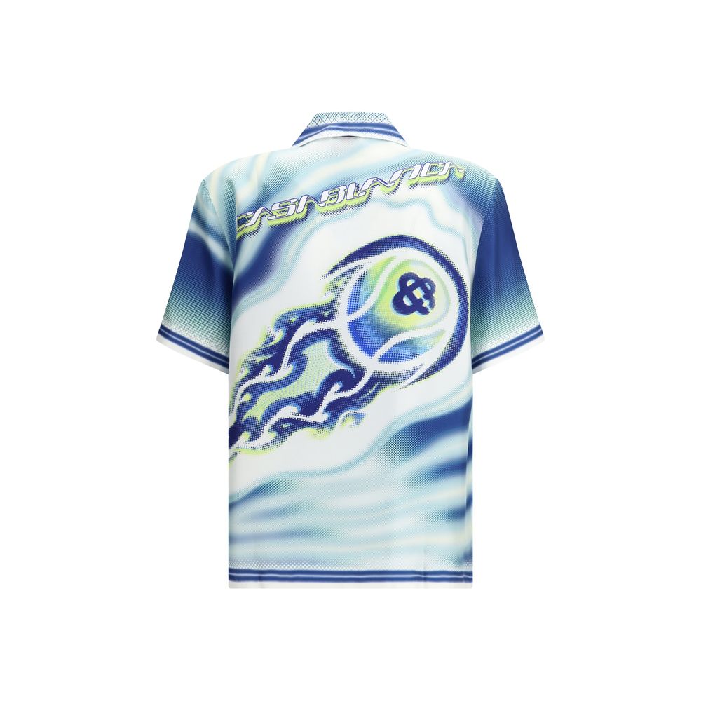 Casablanca Multicolor Silk Dress Shirt - Luxe Marca