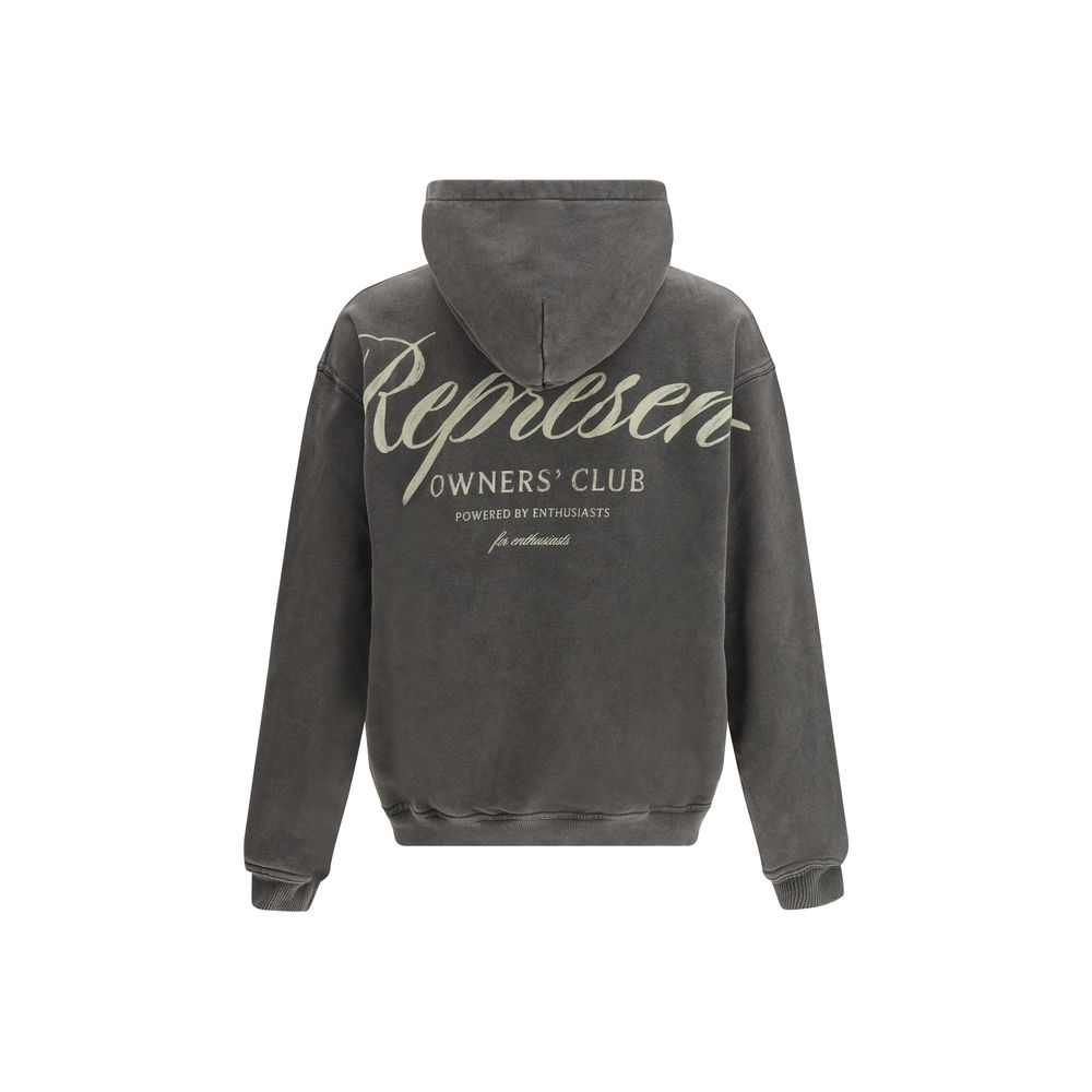 Represent Gray Cotton Sweatshirt - Luxe Marca