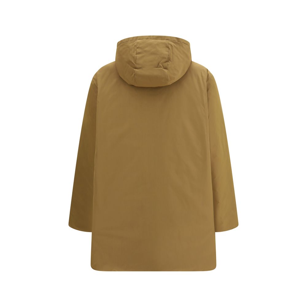 Herno Blue Polyamide Coat - Luxe Marca