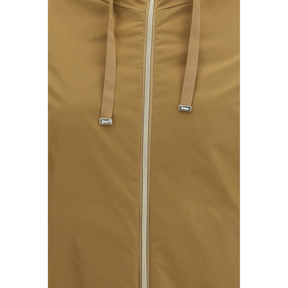 Herno Blue Polyamide Coat - Luxe Marca