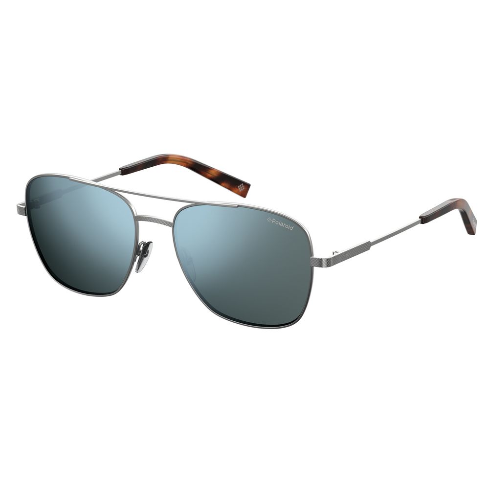 Polaroid Gray Metal Sunglasses - Luxe Marca