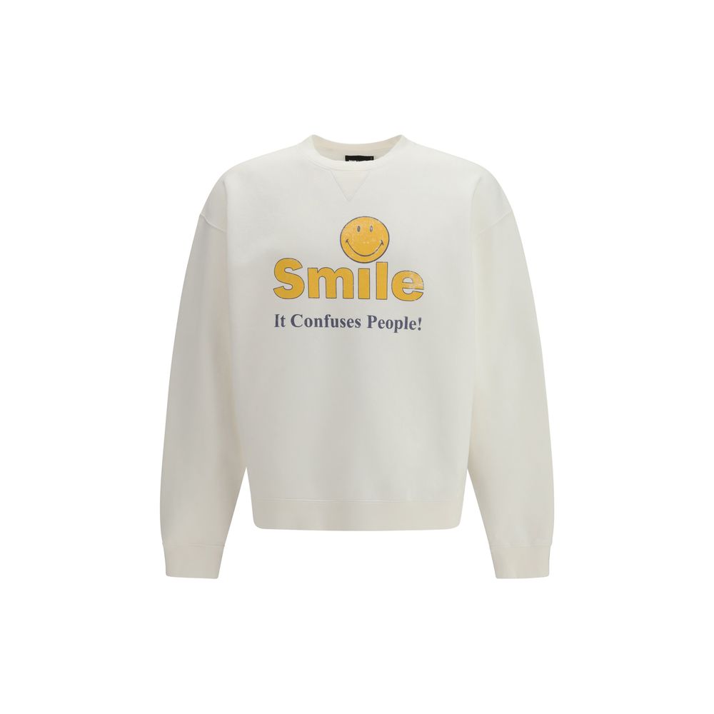 Dsquared² White Cotton Sweatshirt - Luxe Marca
