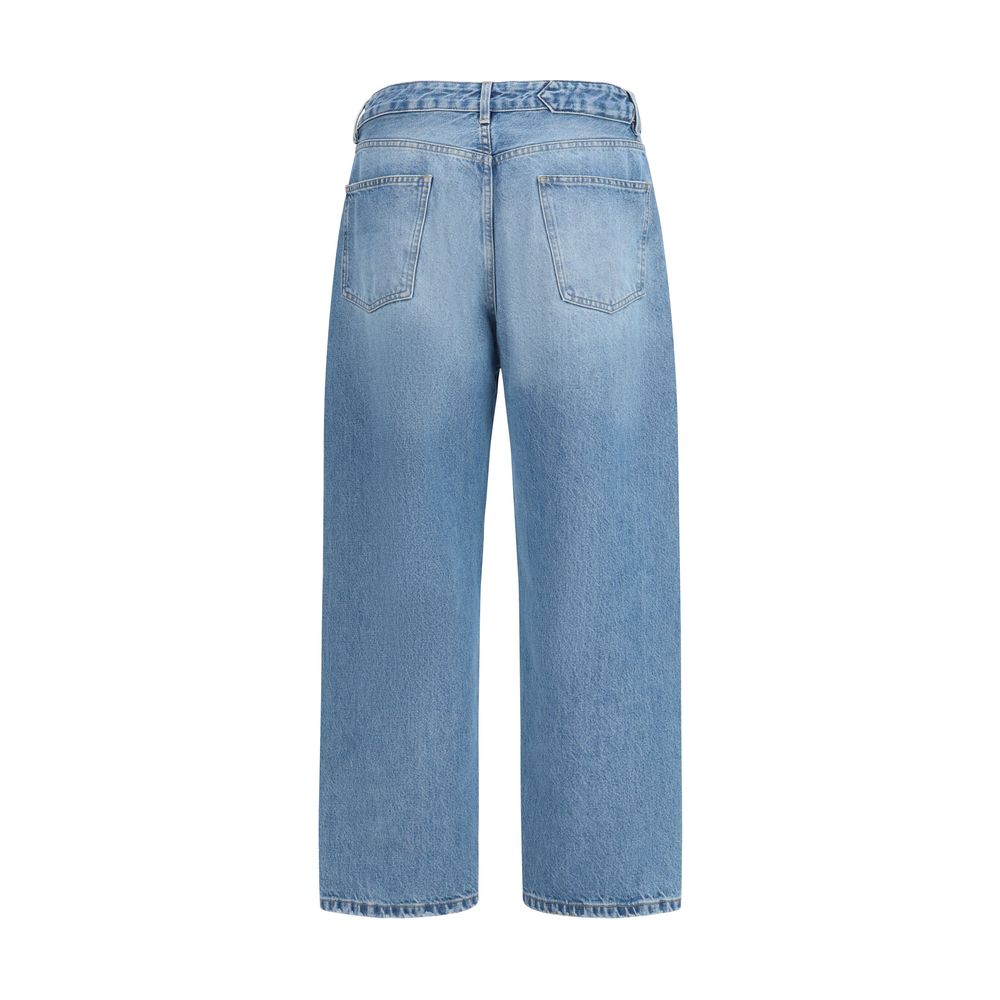 Jacquemus Blue Polyester Jeans Denim - Luxe Marca