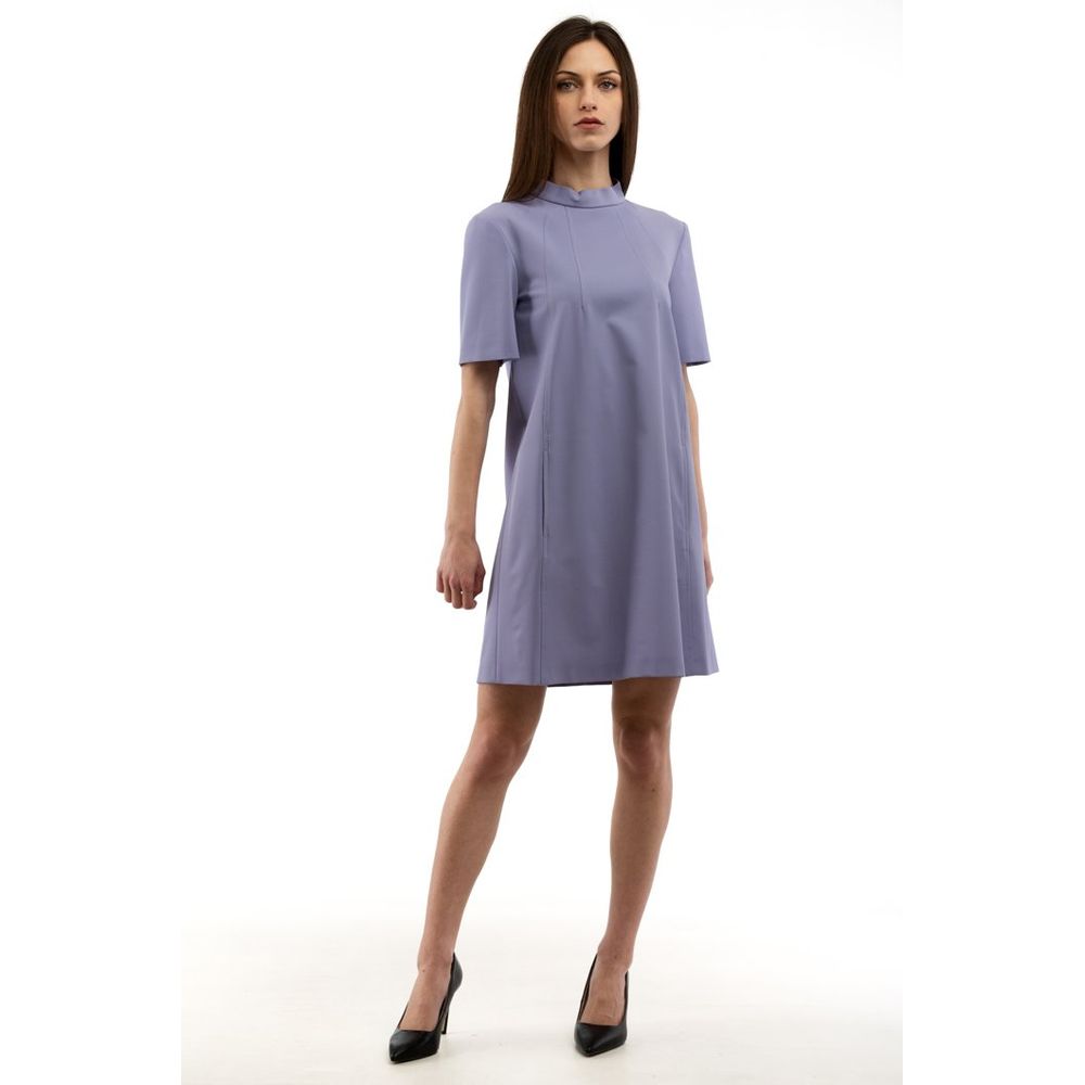 Moschino Purple Polyester Casual Dress
