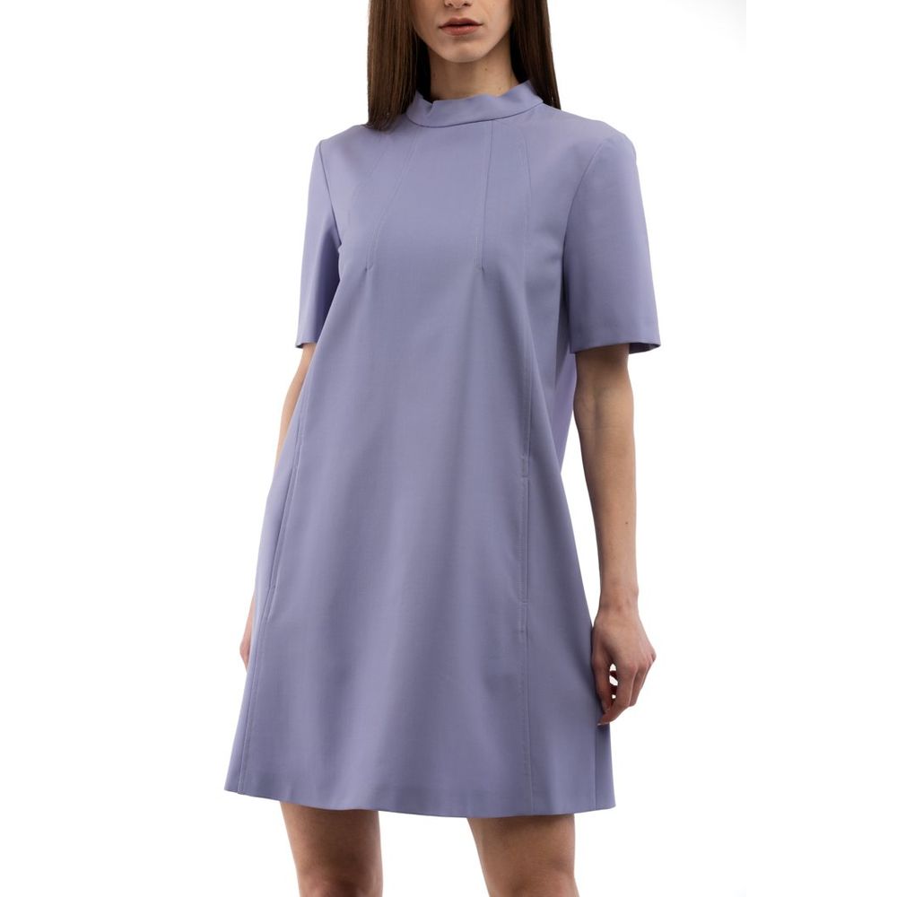 Moschino Purple Polyester Casual Dress