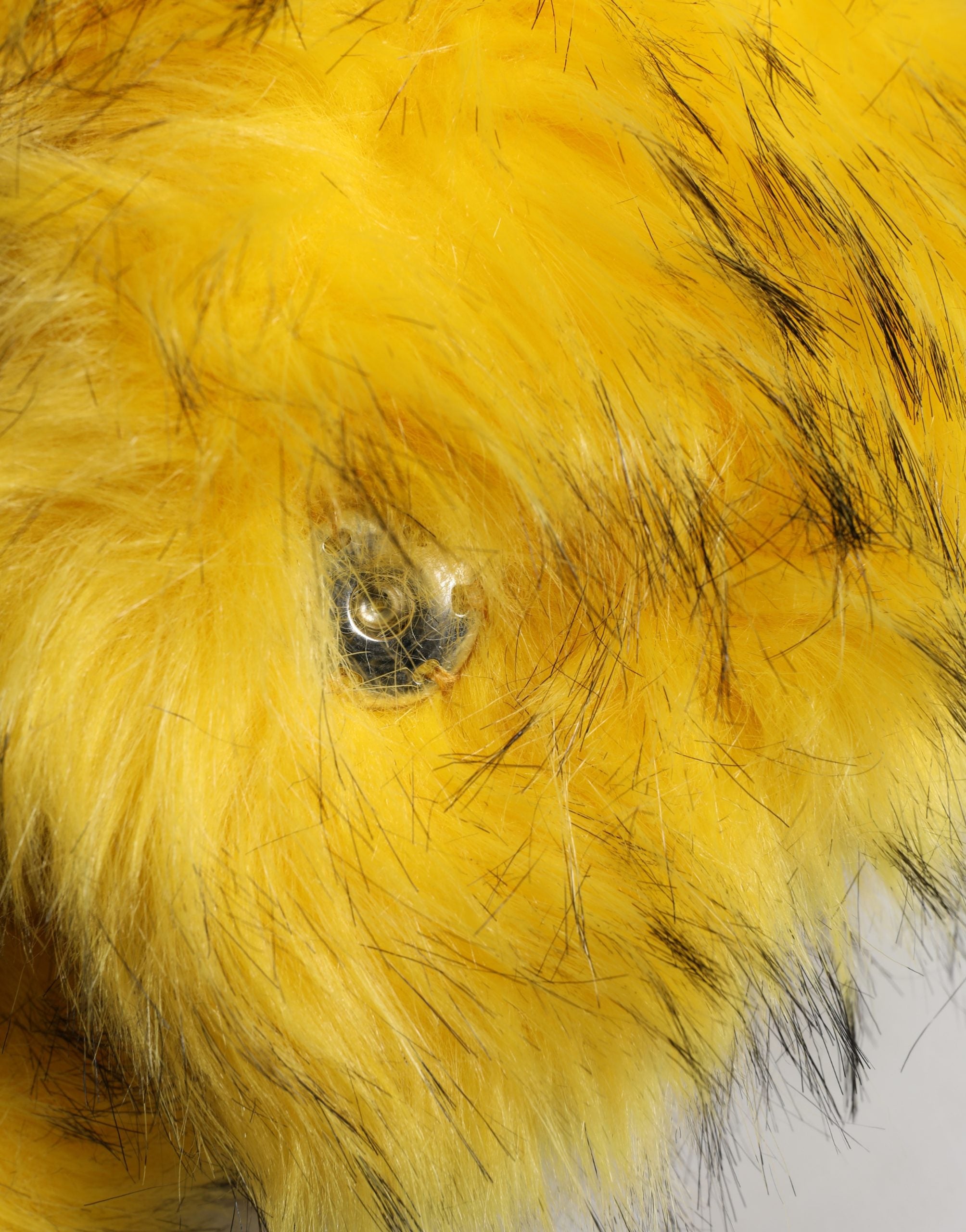 Dolce & Gabbana Yellow Modacrylic Fur Women Bucket Capello Hat - Luxe Marca