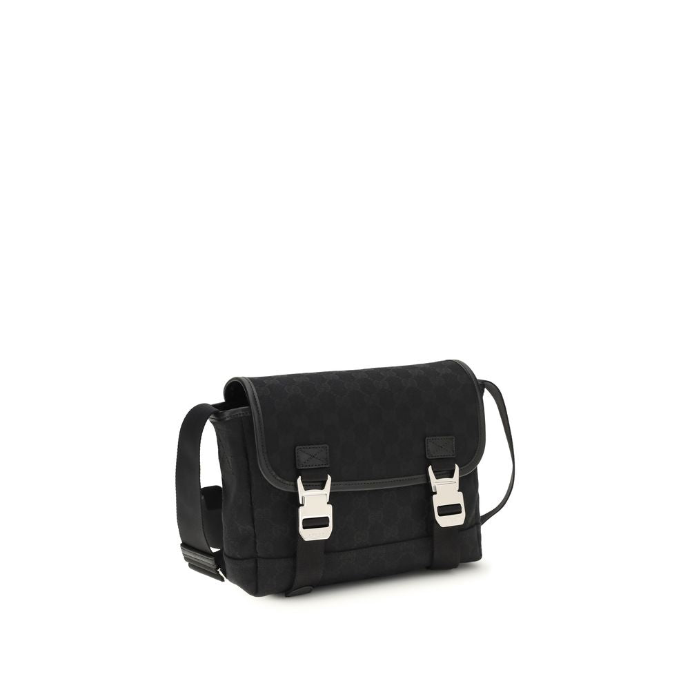 Gucci Black Polyester Shoulder Bag