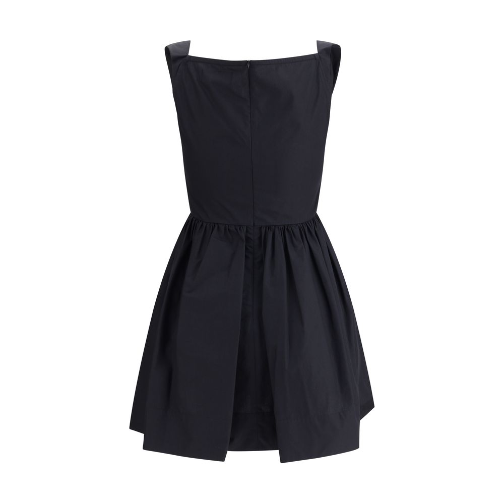 Vivienne Westwood Black Cotton Casual Dress - Luxe Marca