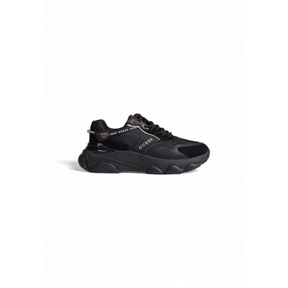 Guess Black Polyethylene Chunky Sneakers